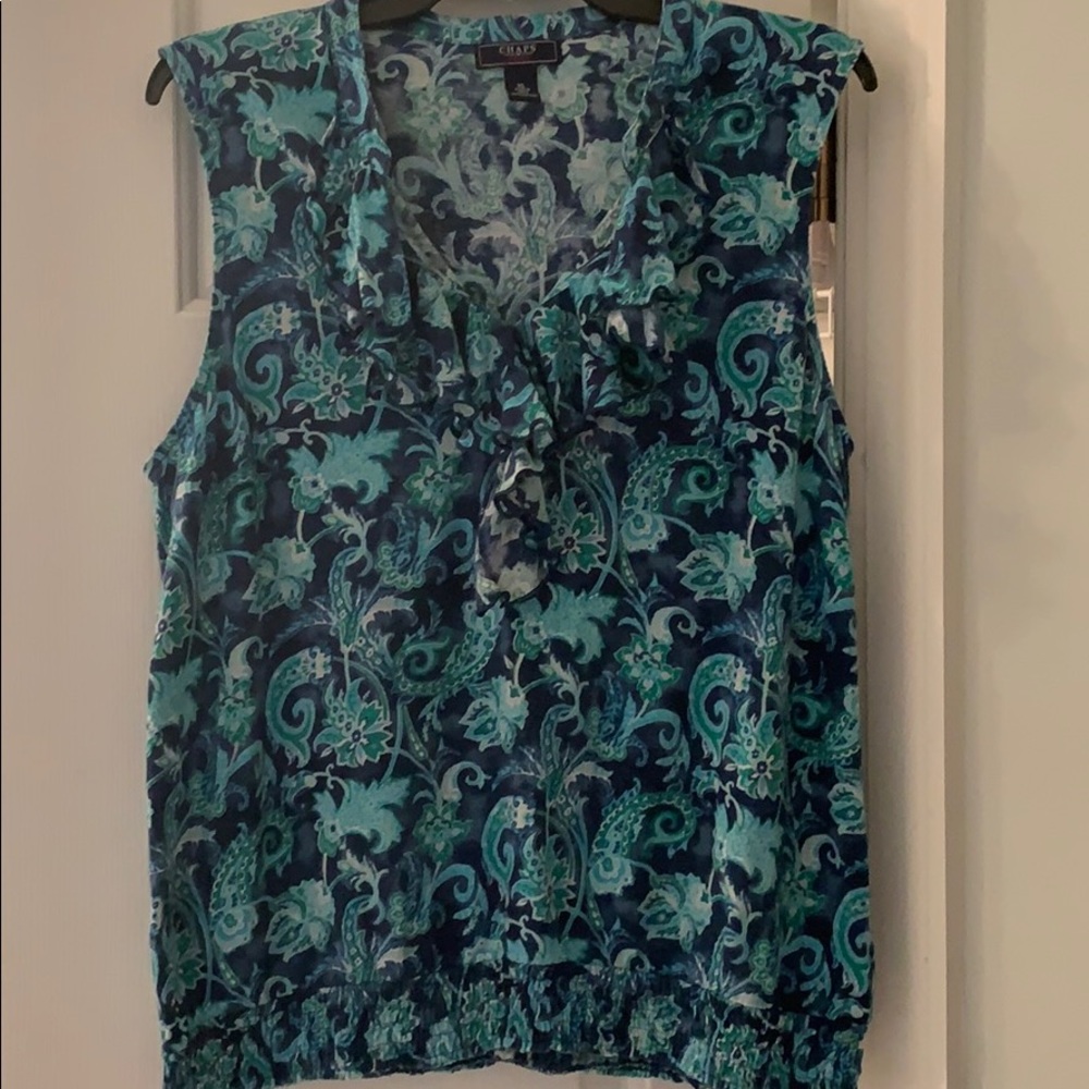 Chaps Denim Brand Top Size XL